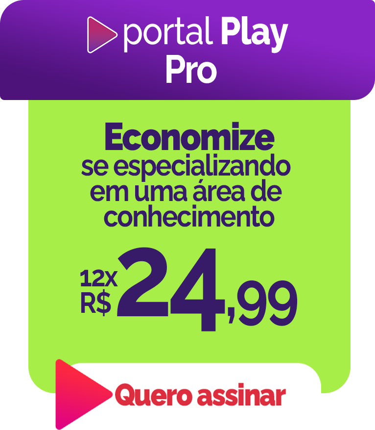 Promo de lançamento: Apenas 12x de R$24,99